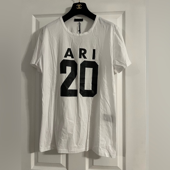NEW w Tags ARI Soho Graphic Print Crew Neck T-Shirt size XXXL fits like XL Italy - Picture 1 of 8